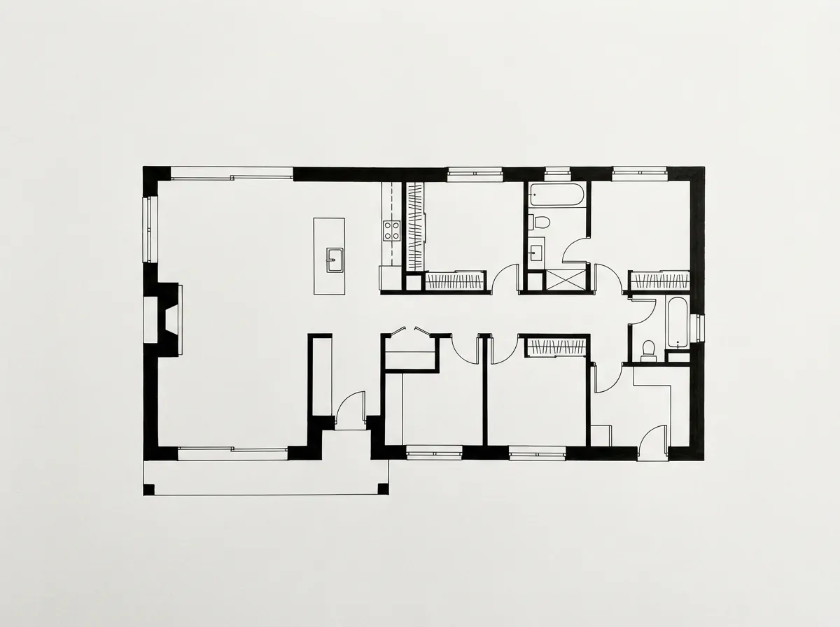 Bauplan – Vorher